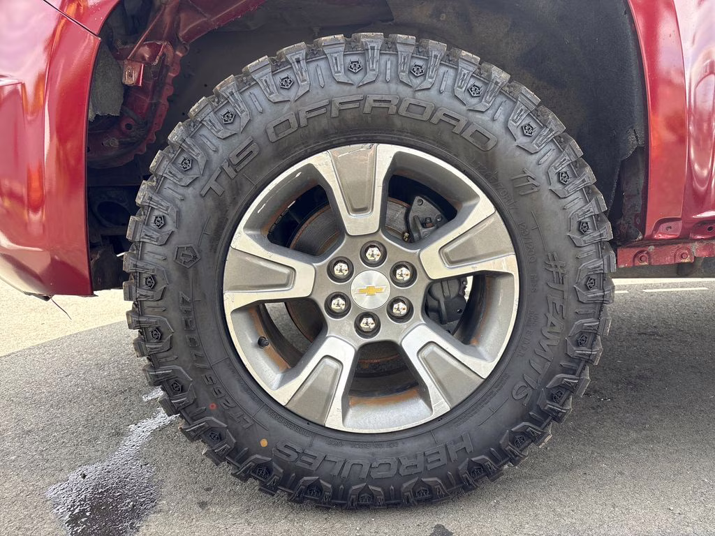 2018 Cajun Red Tintcoat Chevrolet Colorado Z71 4X4 Truck