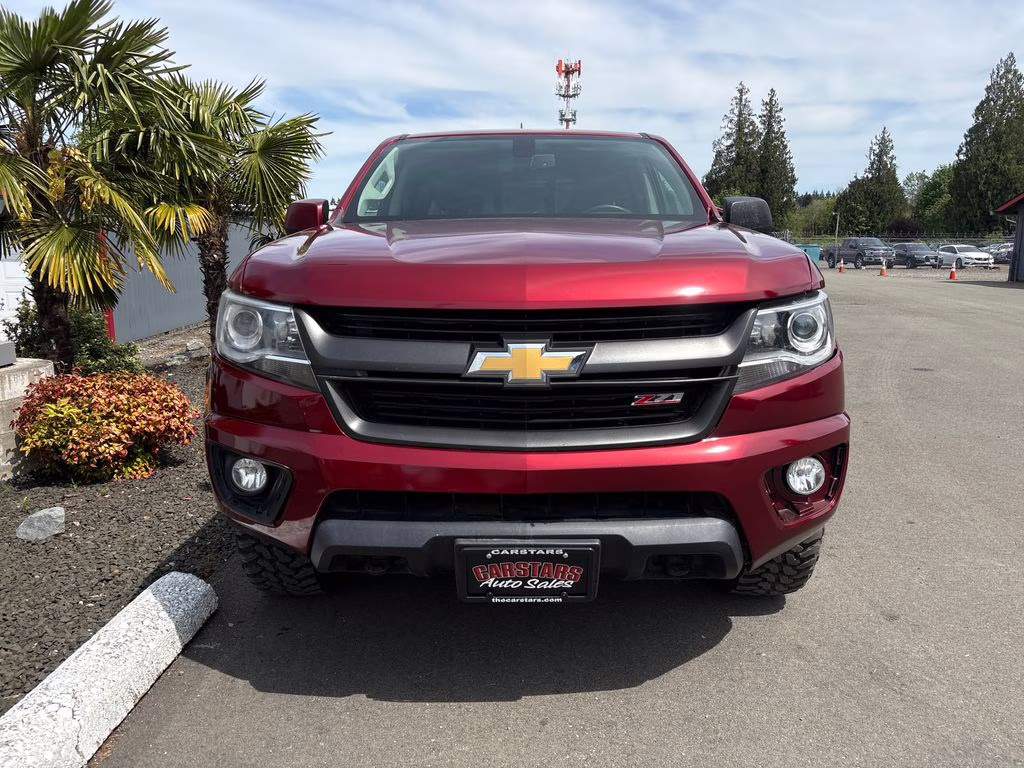 2018 Cajun Red Tintcoat Chevrolet Colorado Z71 4X4 Truck