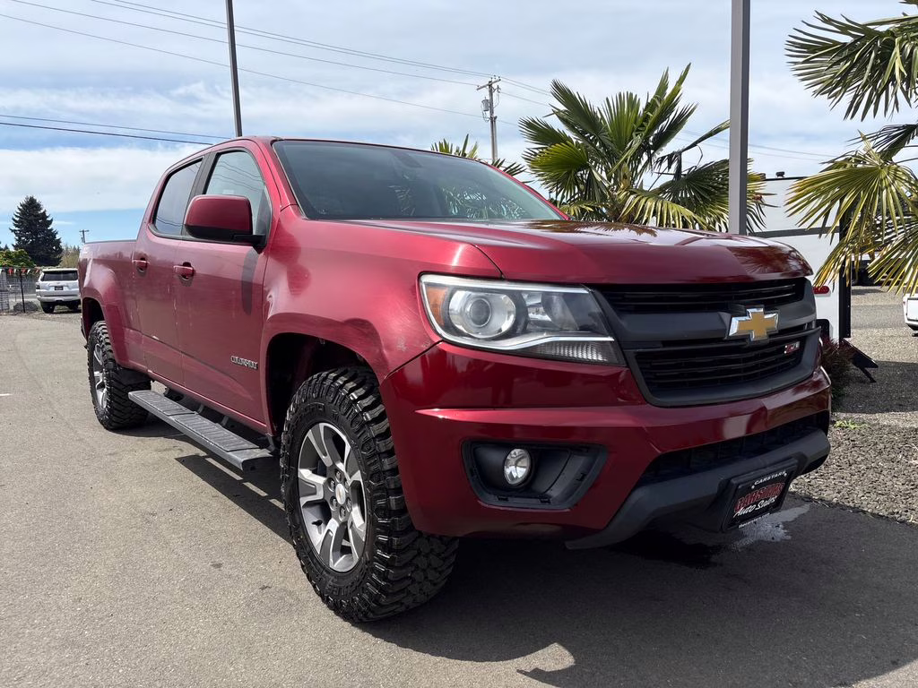2018 Cajun Red Tintcoat Chevrolet Colorado Z71 4X4 Truck