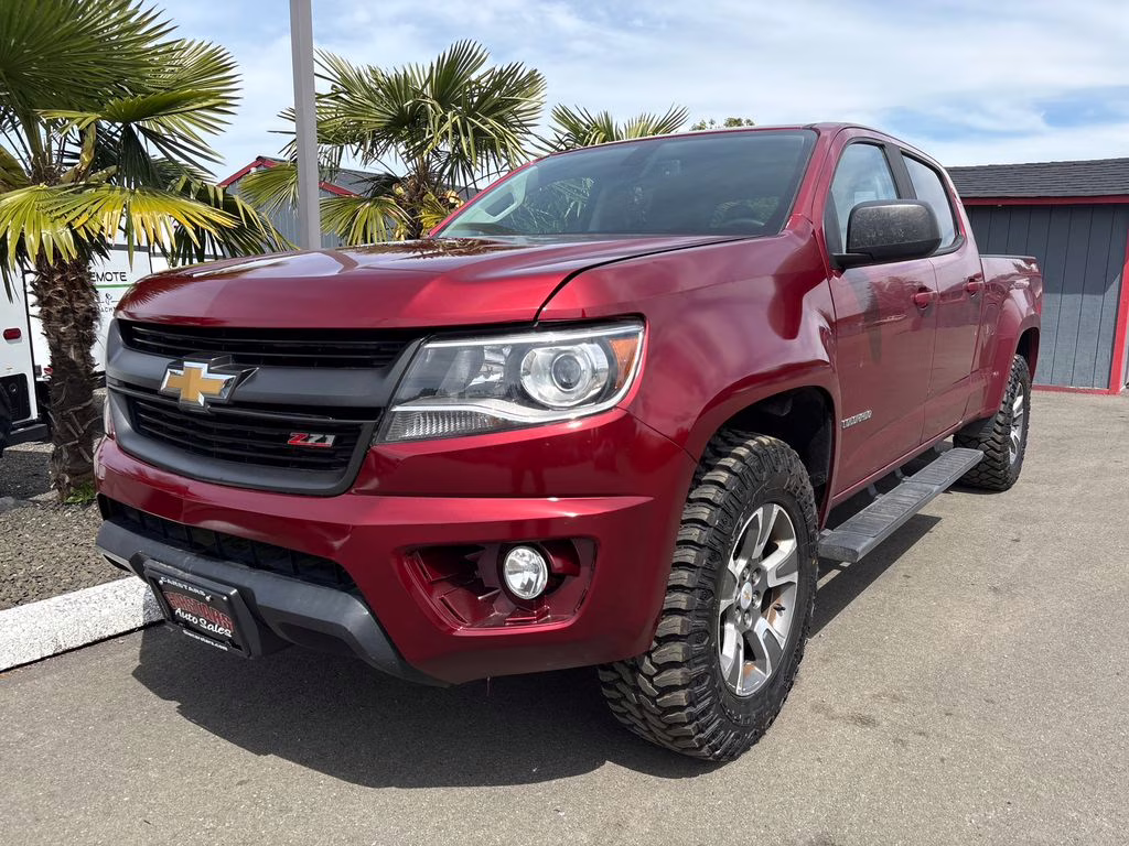 2018 Cajun Red Tintcoat Chevrolet Colorado Z71 4X4 Truck
