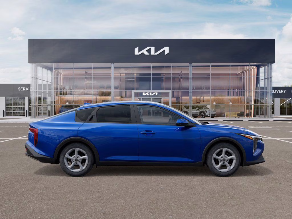 2025 Deep Sea Blue Kia K4 LXS FWD Sedan