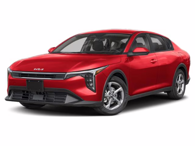 2025 Currant Red Kia K4 LXS FWD Sedan