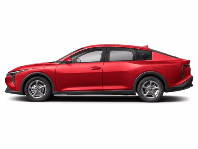 2025 Currant Red Kia K4 LXS FWD Sedan
