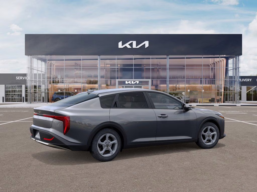 2025 Steel Gray Kia K4 LXS FWD Sedan