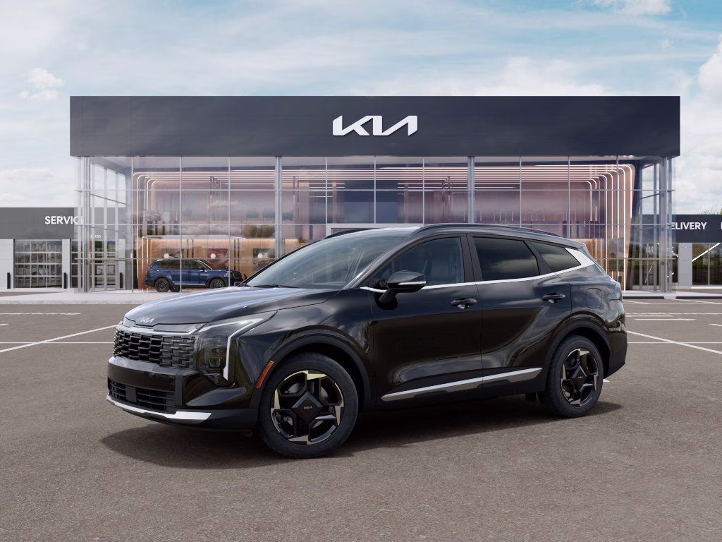 2026 Ebony Black Kia Sportage EX FWD SUV