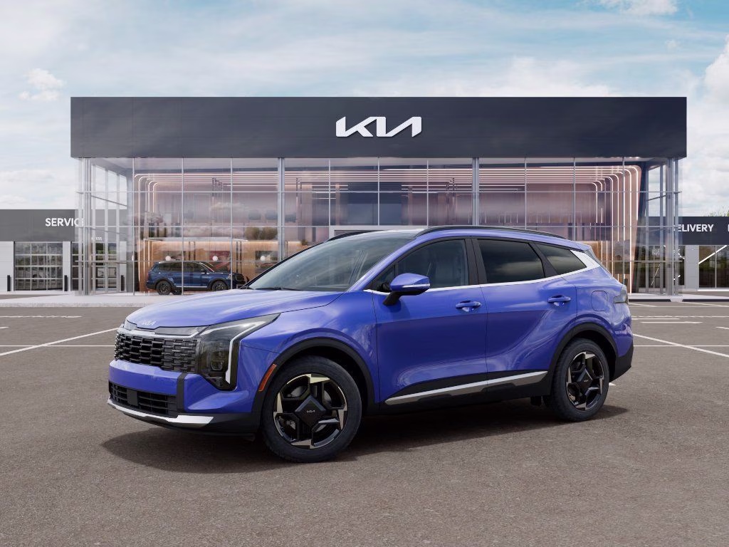 2026 Nebular Blue Kia Sportage EX AWD SUV