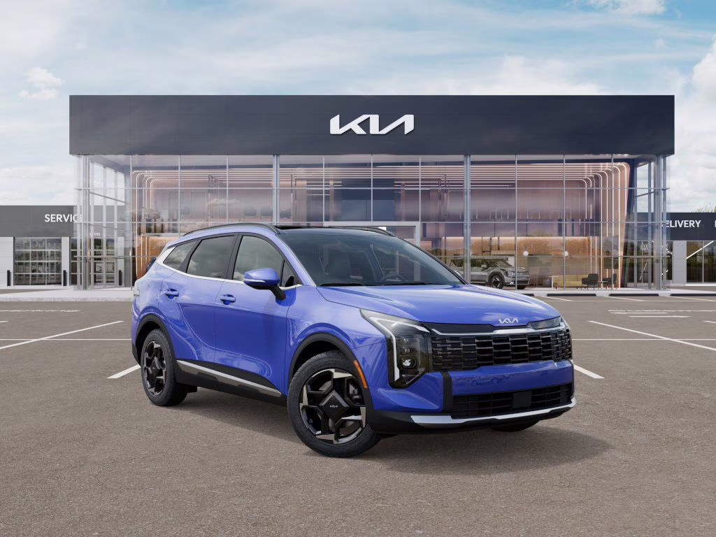 2026 Nebular Blue Kia Sportage EX AWD SUV