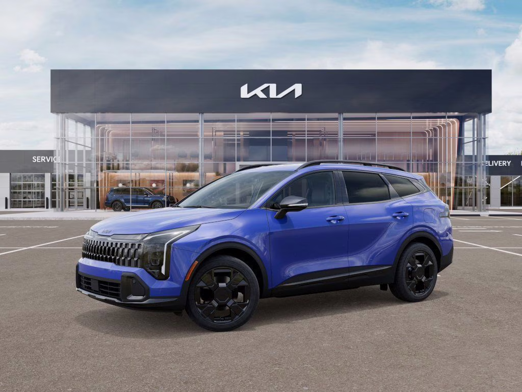 2026 Nebular Blue Kia Sportage X-Line AWD SUV