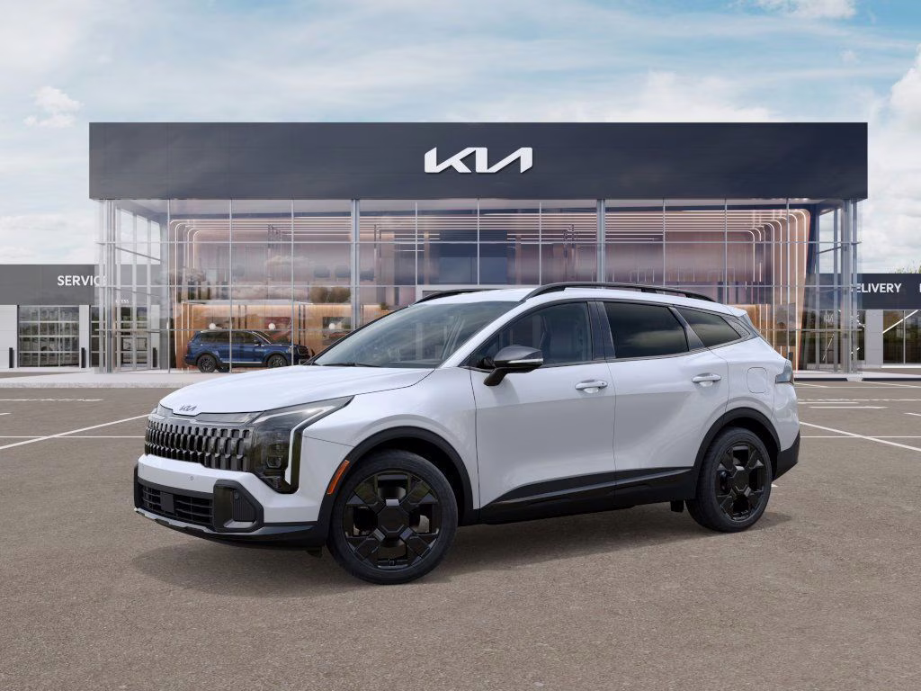 2026 Glacial White Pearl Kia Sportage X-Line AWD SUV