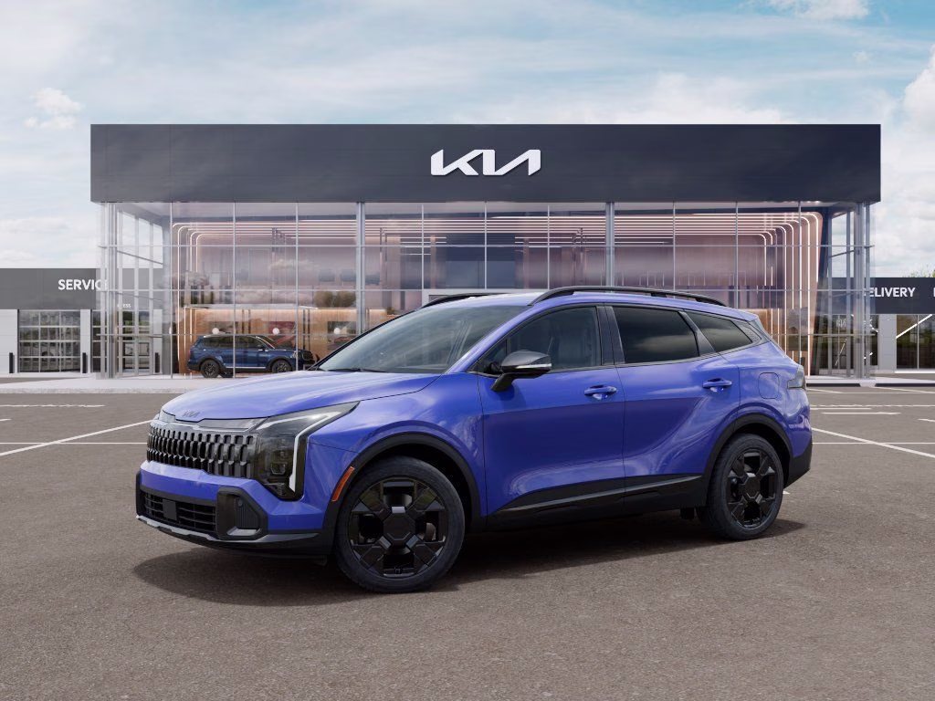 2026 Nebular Blue Kia Sportage X-Line AWD SUV