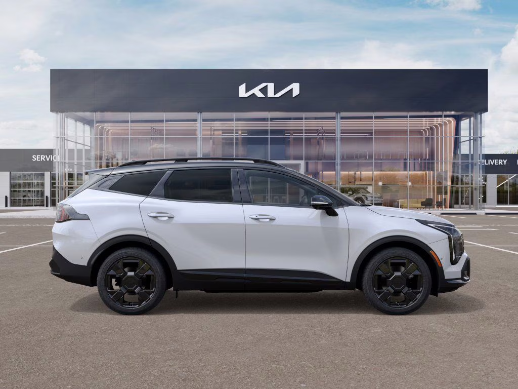 2026 Glacier White Pearl/Black Roof Kia Sportage X-Pro Prestige AWD SUV