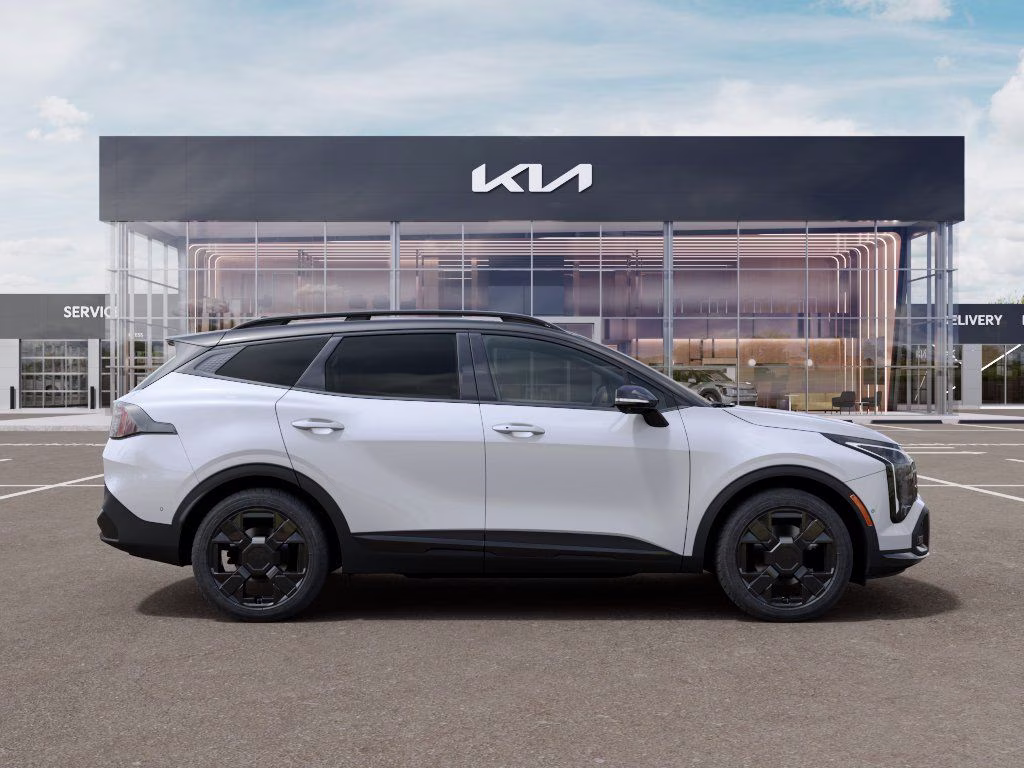 2026 Glacier White Pearl/Black Roof Kia Sportage X-Pro Prestige AWD SUV