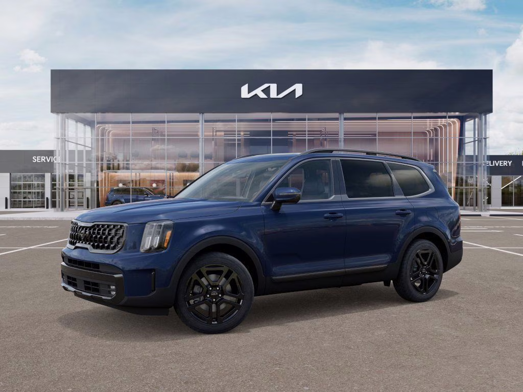 2025 Midnight Lake Blue Kia Telluride SX X-Line AWD SUV