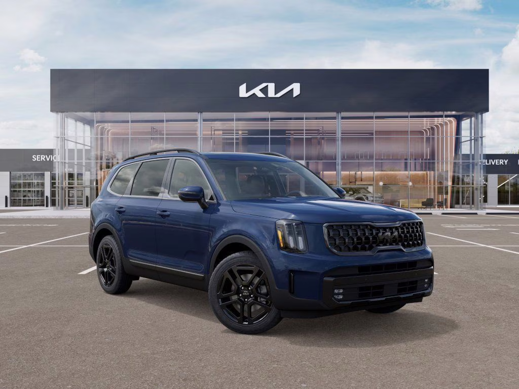 2025 Midnight Lake Blue Kia Telluride SX X-Line AWD SUV