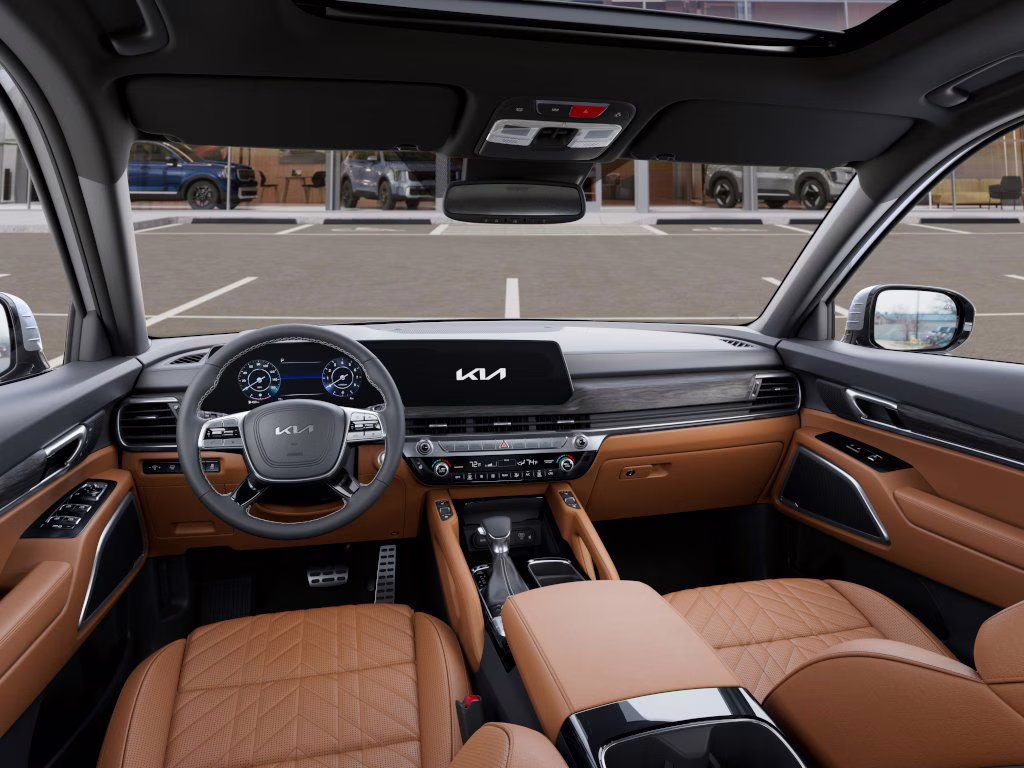 2025 Glacial White Pearl Kia Telluride SX X-Line AWD SUV