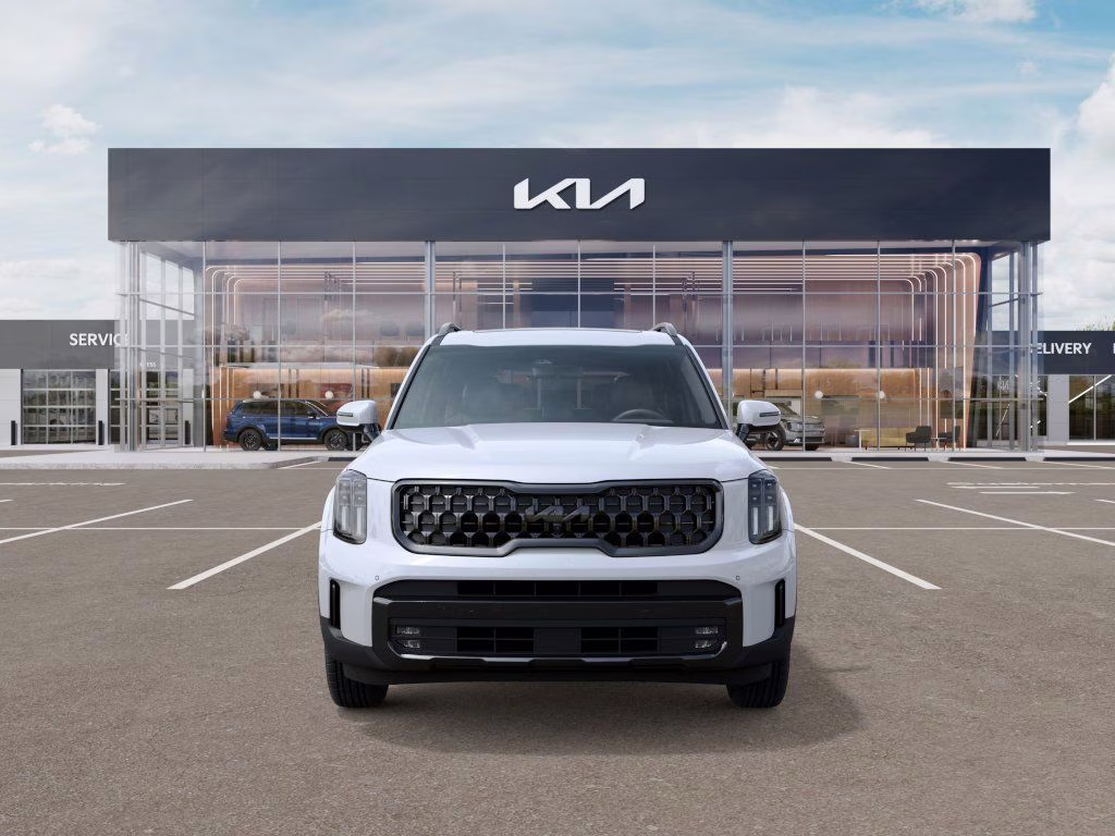 2025 Glacial White Pearl Kia Telluride SX X-Line AWD SUV
