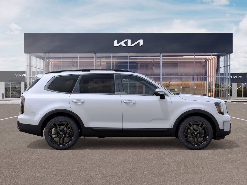 2025 Glacial White Pearl Kia Telluride SX X-Line AWD SUV