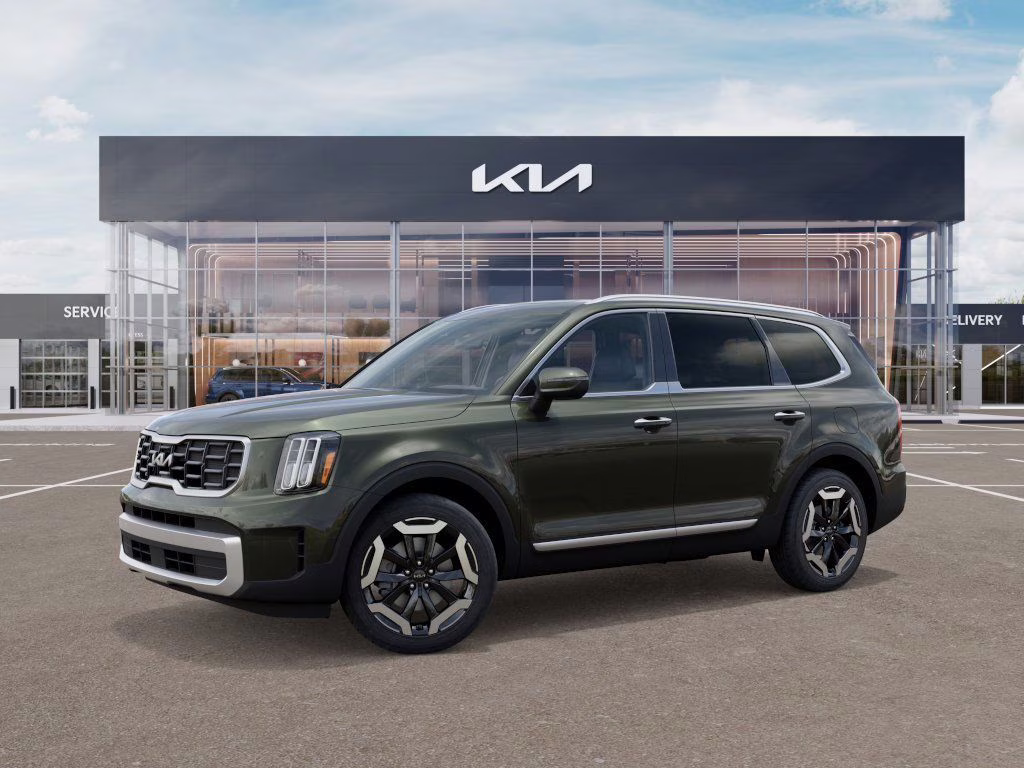2025 Dark Moss Kia Telluride S FWD SUV
