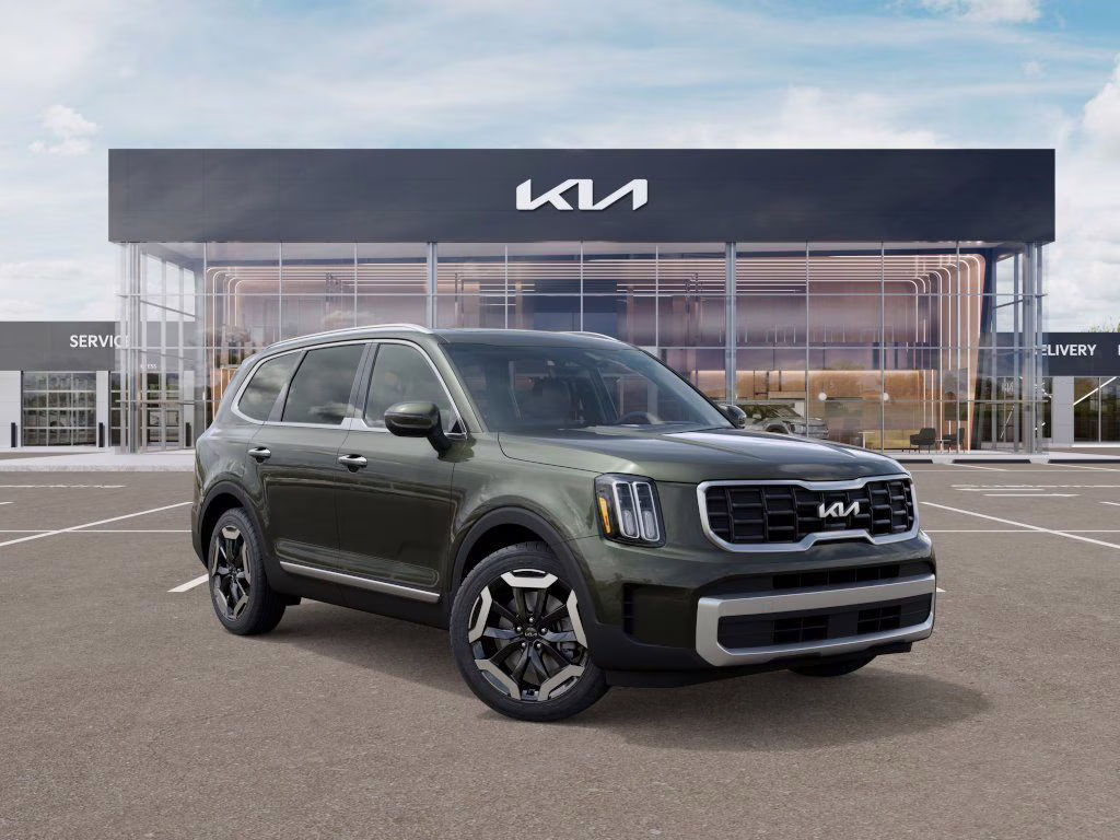 2025 Dark Moss Kia Telluride S FWD SUV