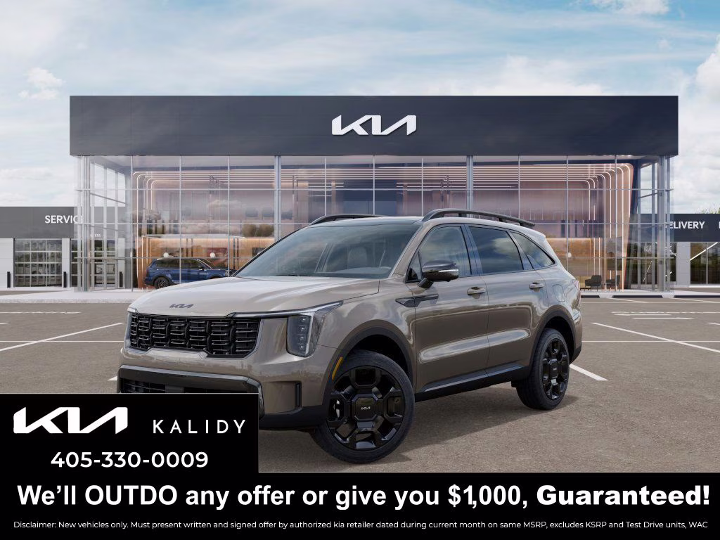 2026 Road Rider Brown Kia Sorento X-Line SX Prestige AWD SUV