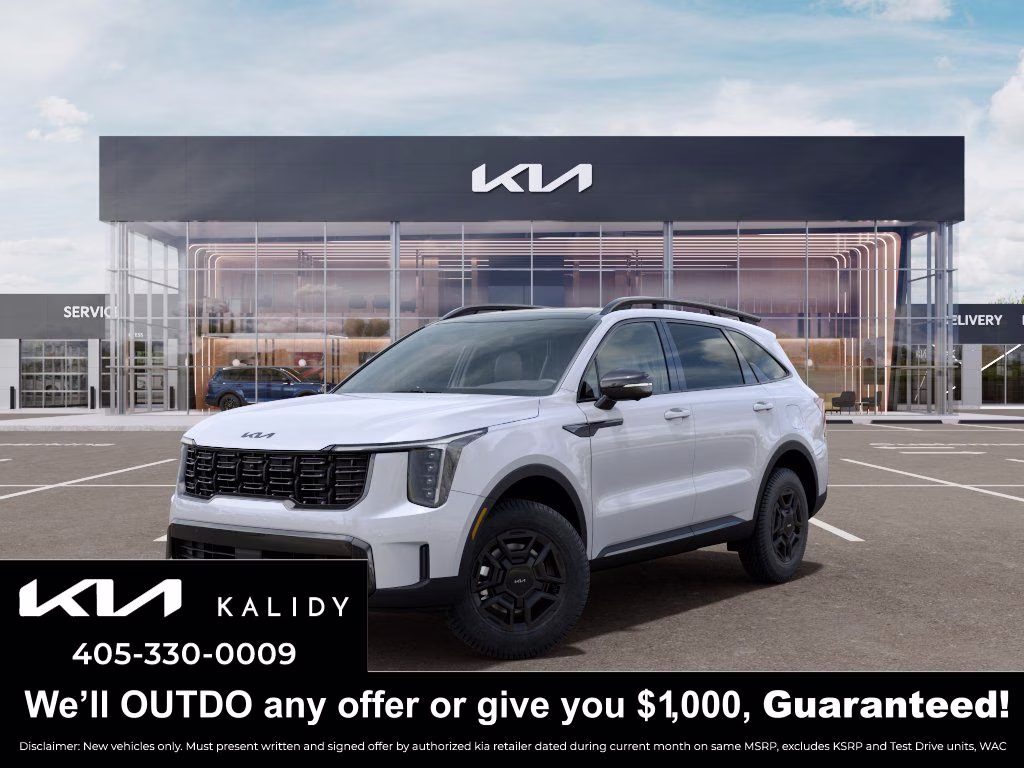 2026 White Pearl Kia Sorento X-Pro SX Prestige AWD SUV