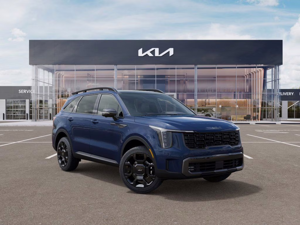 2025 Midnight Lake Blue Kia Sorento X-Line SX Prestige AWD SUV