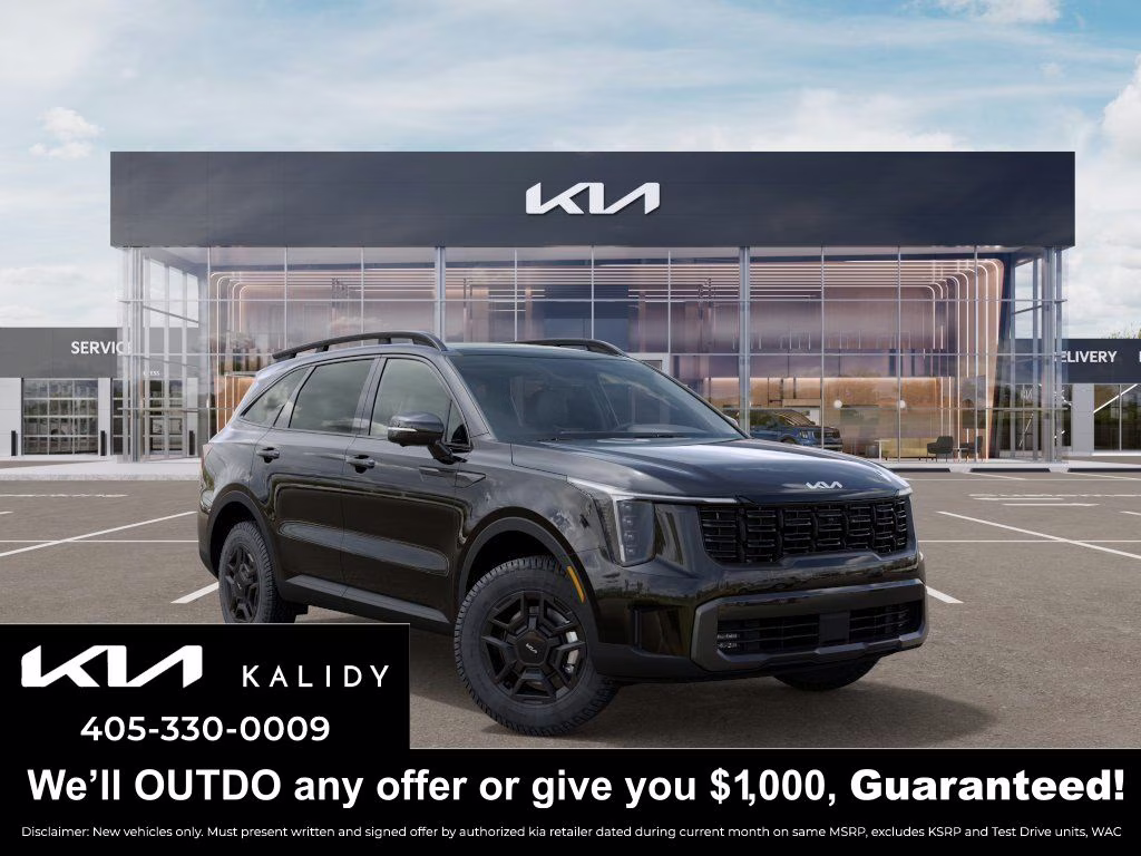 2024 Ebony Black Kia Sorento X-Pro SX-Prestige AWD SUV