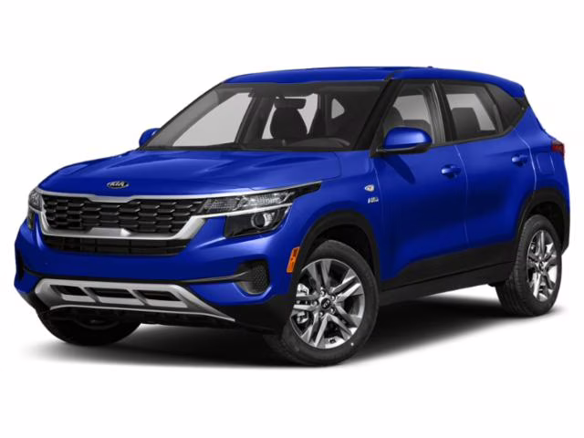 2021 Neptune Blue Kia Seltos LX AWD SUV