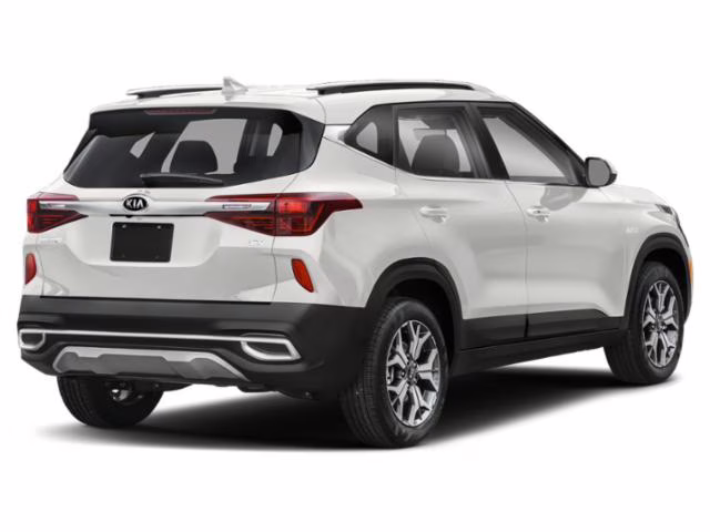 2021 Snow White Pearl Kia Seltos EX AWD SUV