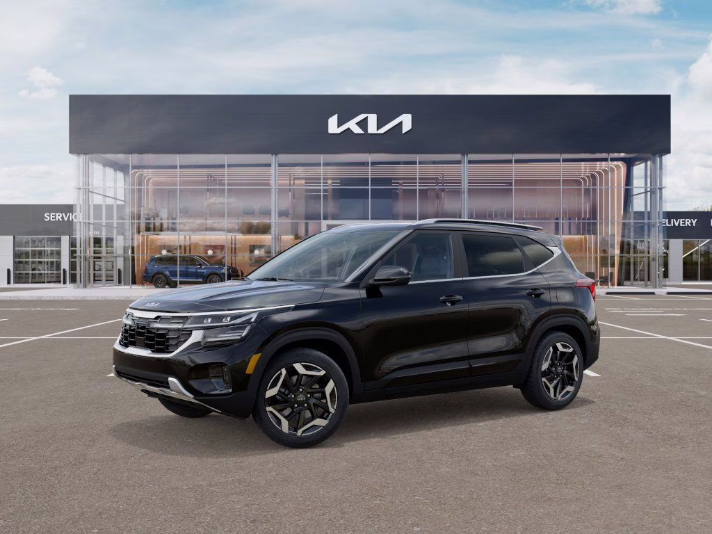 2026 Fusion Black Kia Seltos SX AWD SUV