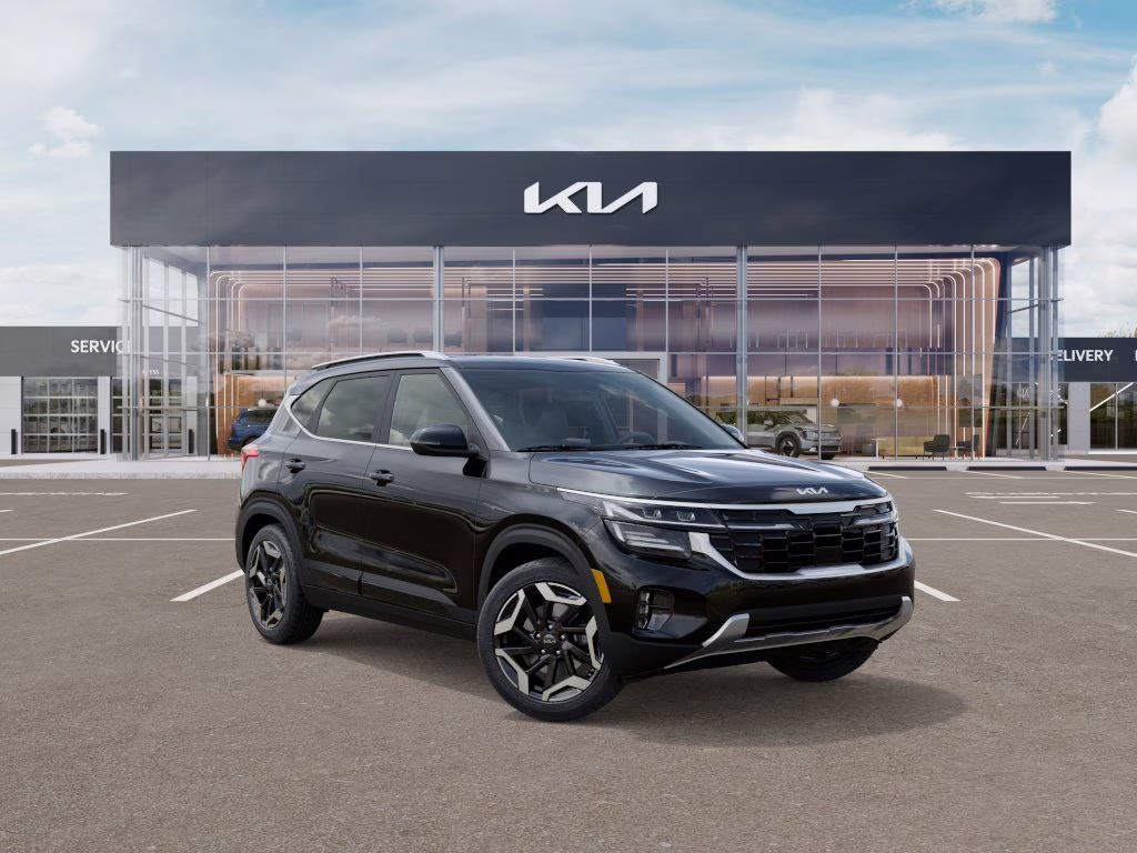 2026 Fusion Black Kia Seltos SX AWD SUV