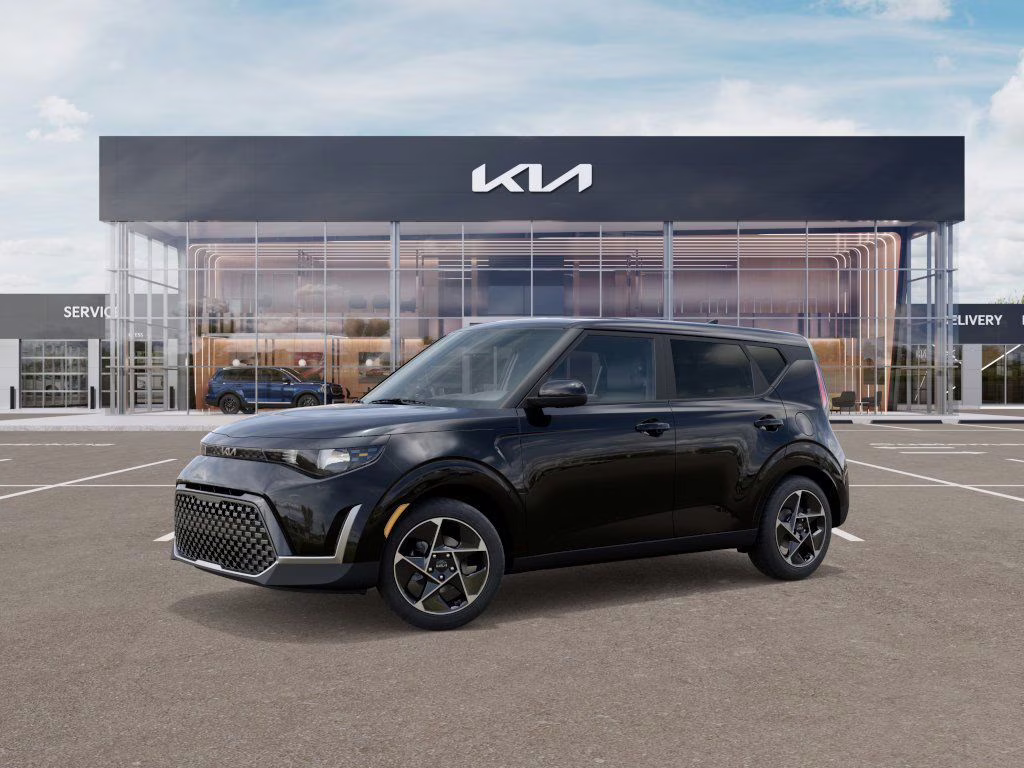 2025 Fusion Black Kia Soul EX FWD Hatchback