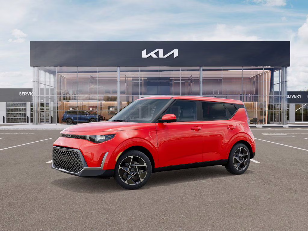 2025 Inferno Red Kia Soul EX FWD Hatchback
