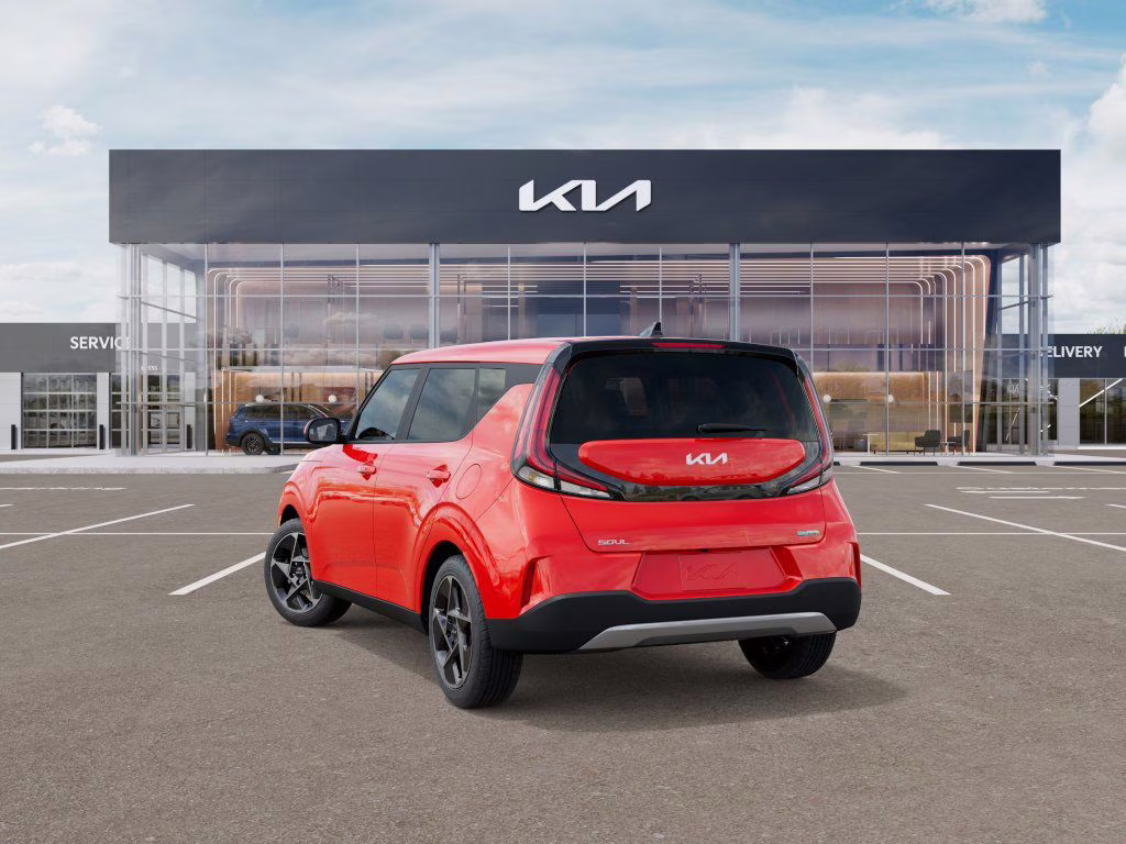 2025 Inferno Red Kia Soul EX FWD Hatchback
