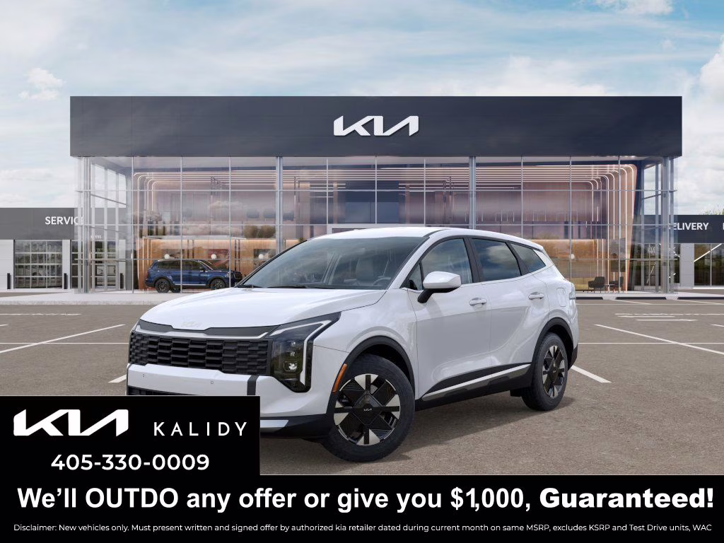 2026 Snow White Pearl Kia Sportage Hybrid LX FWD SUV