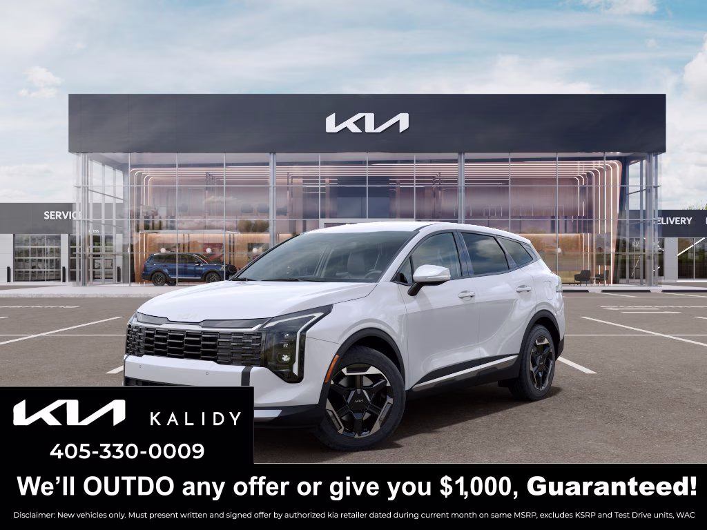 2026 Snow White Pearl Kia Sportage Hybrid S AWD SUV