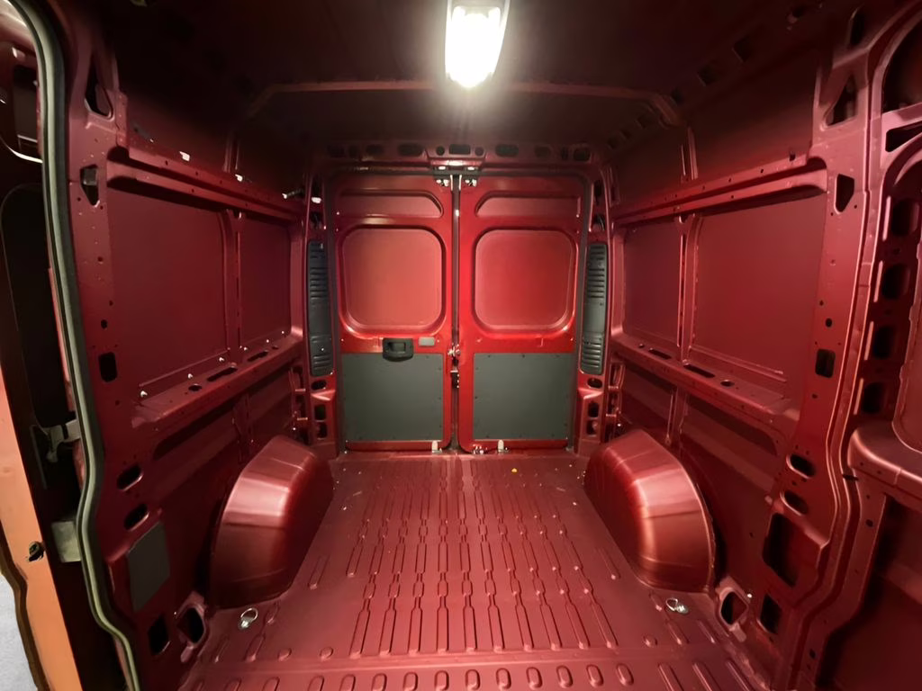 2025 Dp Cherry Red Crystal PC Ram ProMaster 1500 High Roof FWD Van