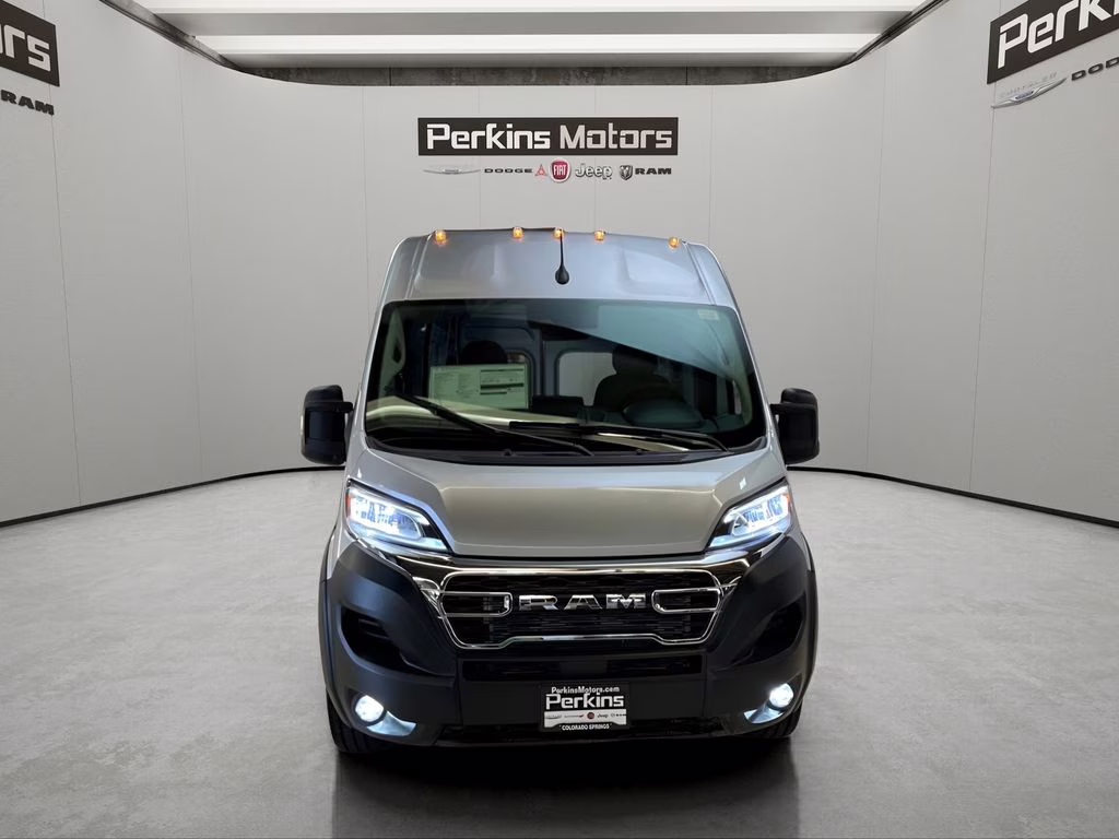2025 Bright Silver Clearcoat Metallic Ram ProMaster 1500 High Roof FWD Van
