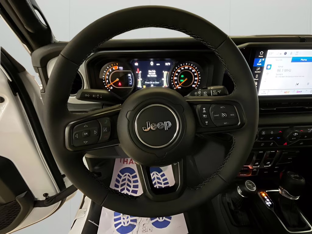 2026 Bright White Clearcoat Jeep Wrangler Willys 4X4 SUV