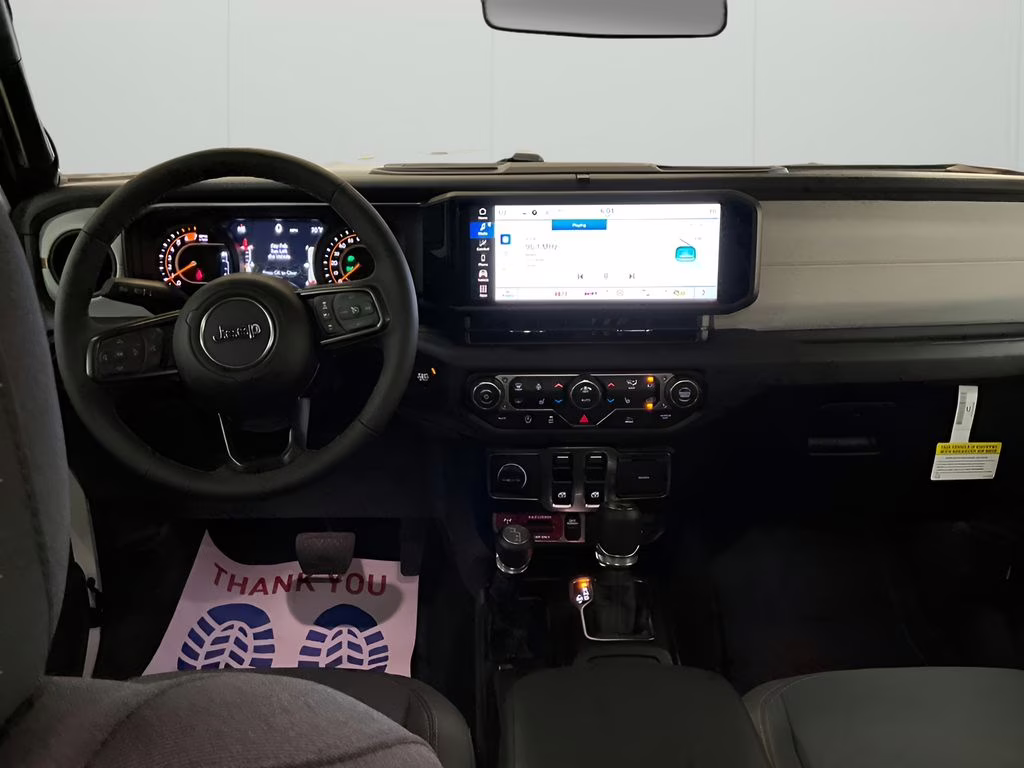 2026 Bright White Clearcoat Jeep Wrangler Willys 4X4 SUV