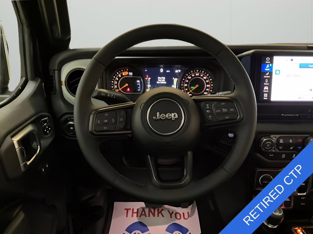 2026 Black Clearcoat Jeep Wrangler Willys 4X4 SUV