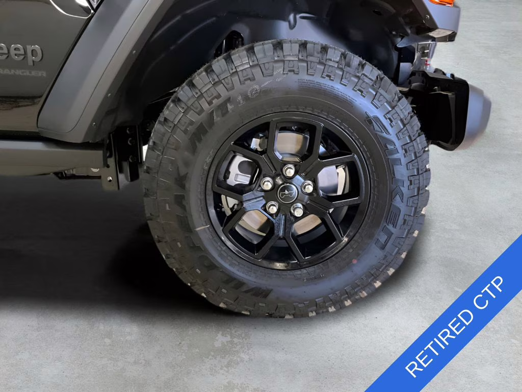 2026 Black Clearcoat Jeep Wrangler Willys 4X4 SUV