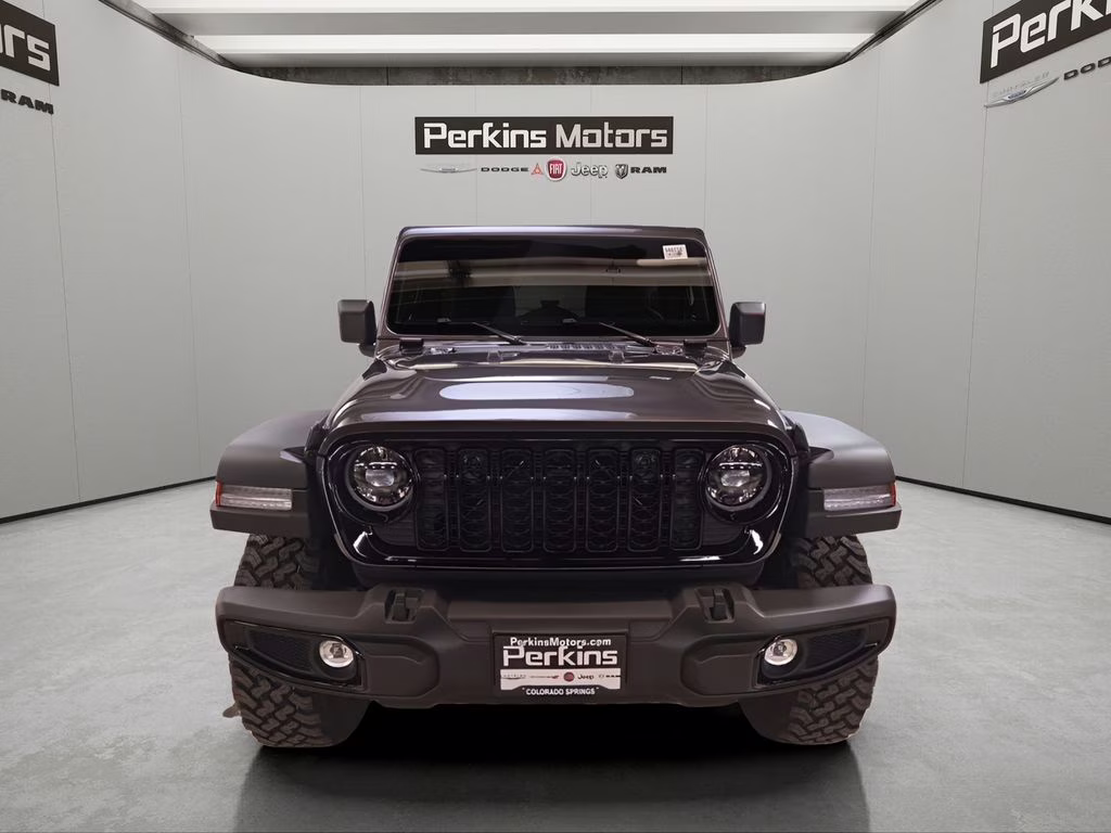 2026 Granite Crystal Metallic Clearcoat Jeep Wrangler Willys 4X4 SUV