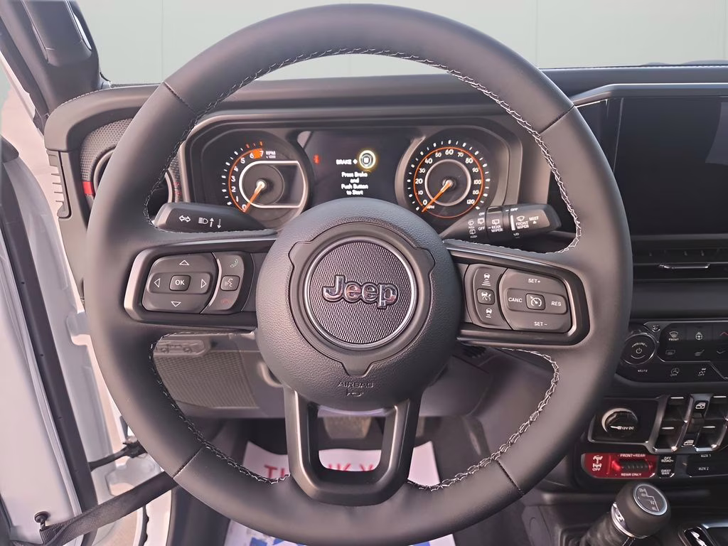 2026 Bright White Clearcoat Jeep Wrangler Rubicon 4X4 SUV