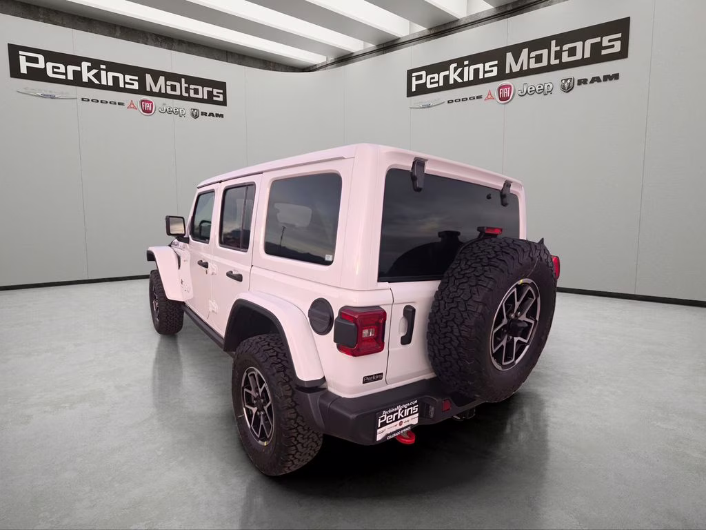 2026 Bright White Clearcoat Jeep Wrangler Rubicon 4X4 SUV