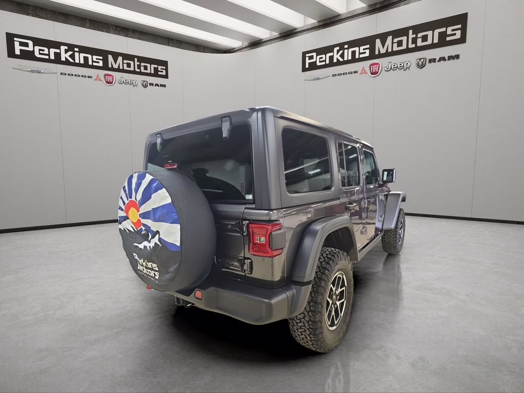 2026 Granite Crystal Metallic Clearcoat Jeep Wrangler Rubicon 4X4 SUV