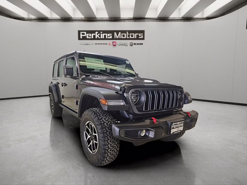 2026 Granite Crystal Metallic Clearcoat Jeep Wrangler Rubicon 4X4 SUV