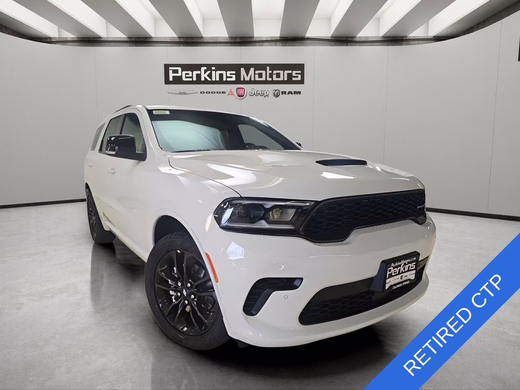 2026 White Knuckle Clearcoat Dodge Durango GT Plus AWD SUV