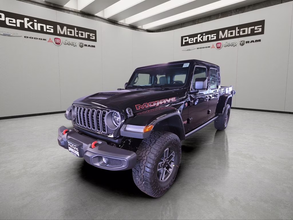 2026 Black Clearcoat Jeep Gladiator Mojave 4X4 Truck
