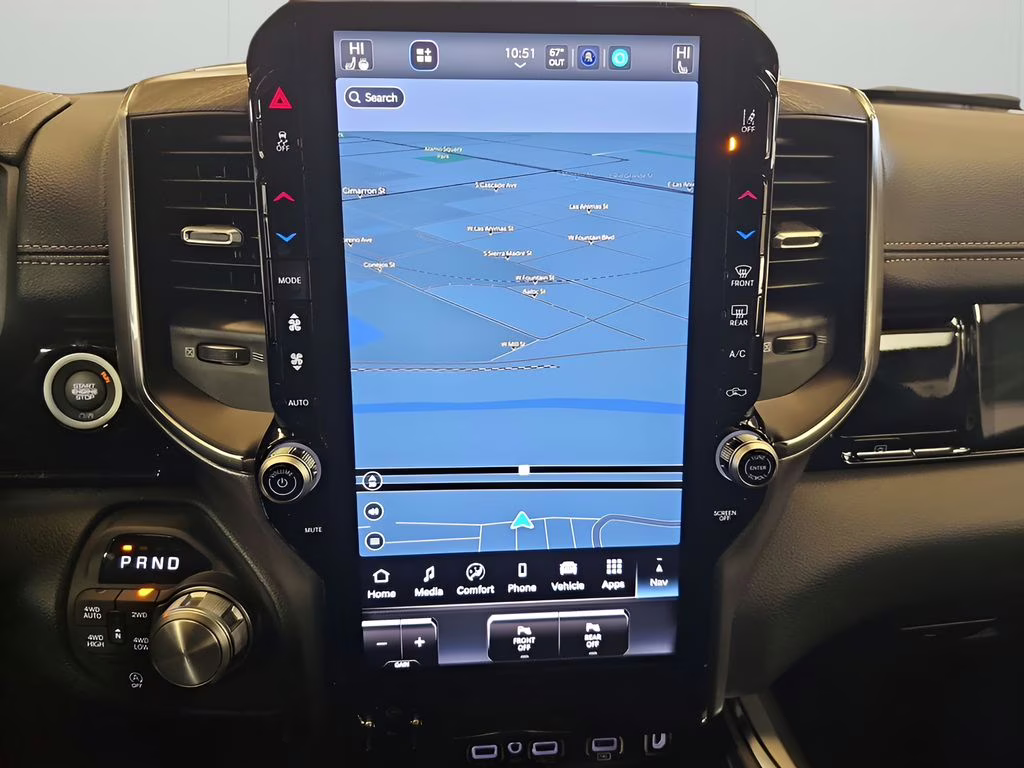 2026 Bright White Clearcoat Ram 1500 Laramie 4X4 Truck